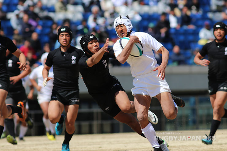 後半３分、WTB豊田のトライ