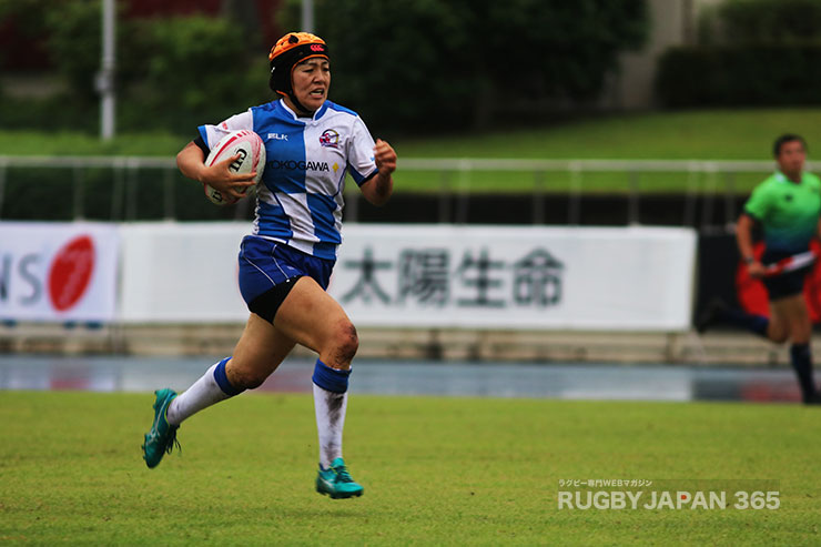 アルテミは櫻井綾乃の1トライに終わった。これで、入替戦にまわることが確定した。