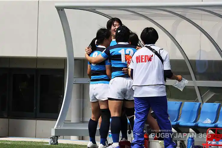 昨年総合優勝のフェニックスを日体大が勝利し決勝進出