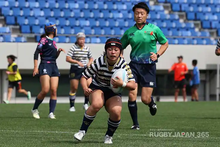 高井優花はこの試合2トライ