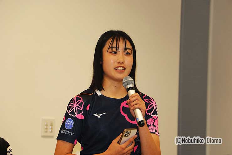 四国大:金島瑠奈