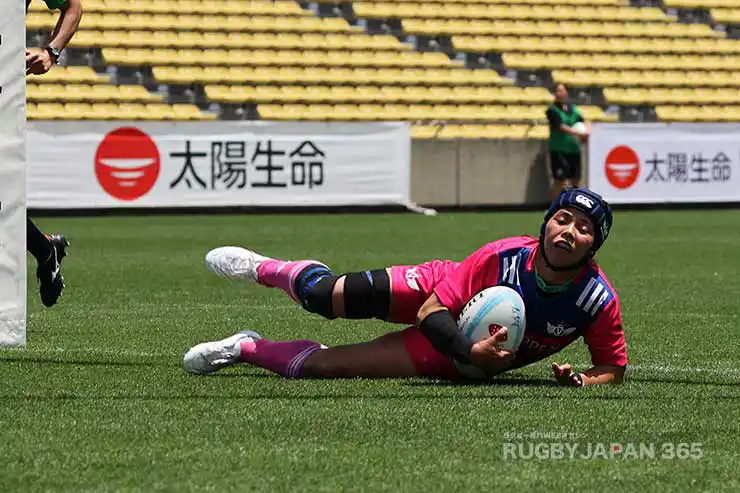 須田倫代がトライ