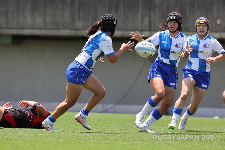 矢崎桜子から小川愛夢へラストパス