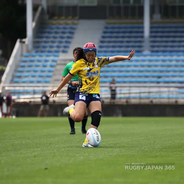 斉藤琴音のコンバージョンは決まらず10分にわたる大熱戦は日体大が勝利