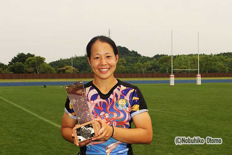 鈴鹿大会では大会MVPに選ばれた
