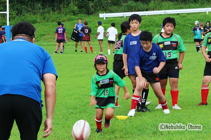 釜石SW細川コーチのハンドリングレッスン