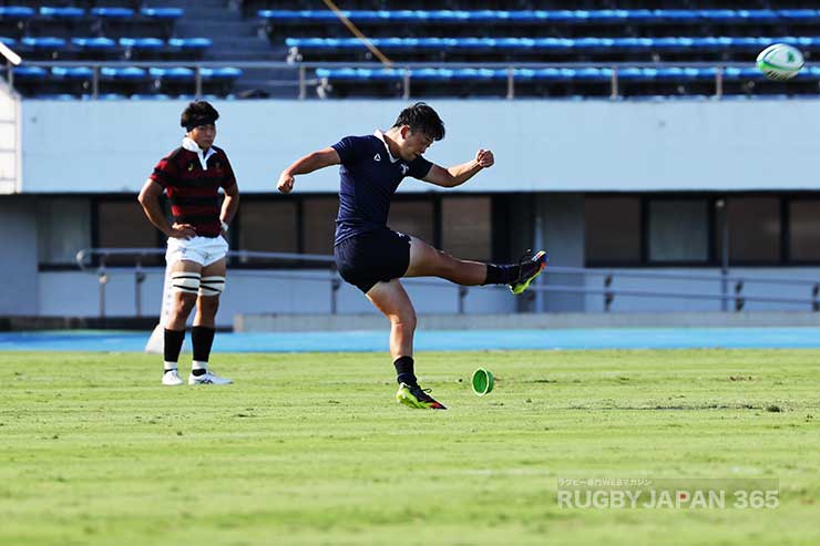 前半6分・中優人のPGで立教が先制