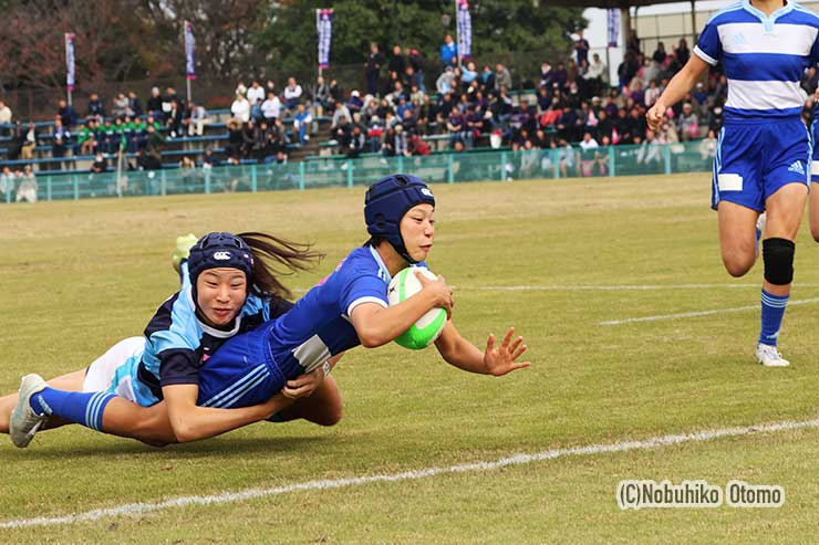 追手門⑦長谷川恵梨トライ