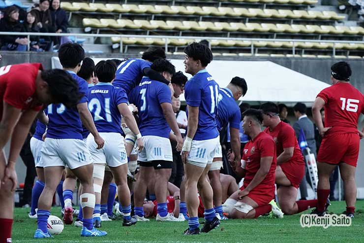 死闘の末、東海大学が勝利