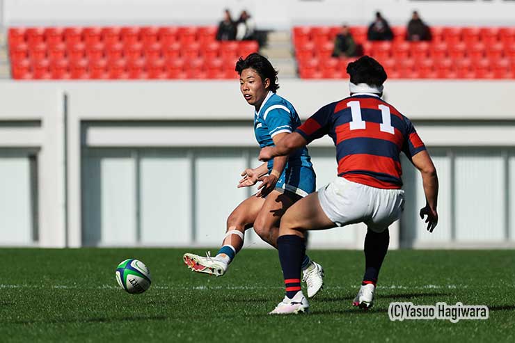 後半28分、SH渡邉が絶妙なグラバーキック