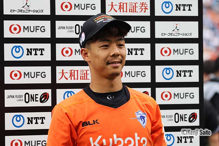 POMに選ばれた藤原忍