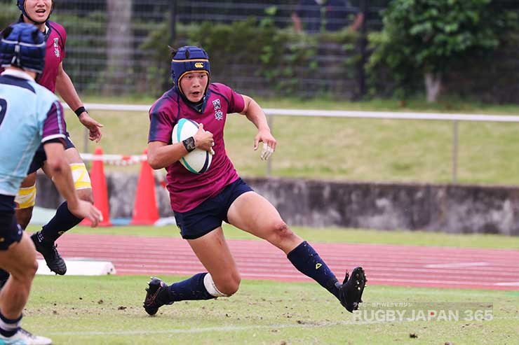 後半17分手塚慈英が4本目のトライ