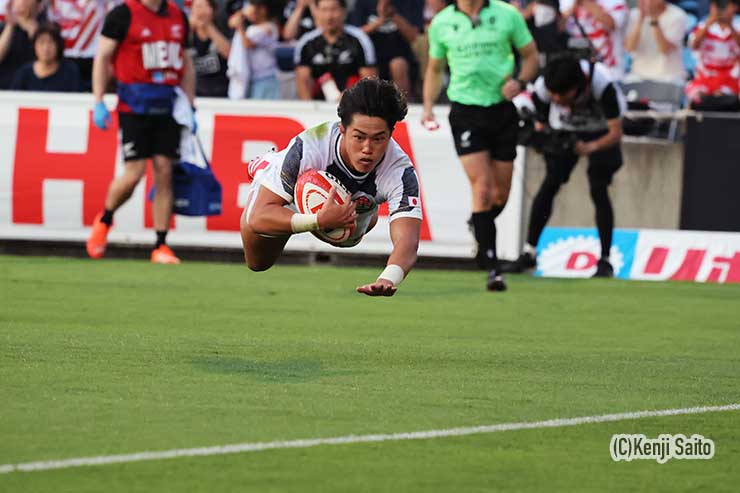 植田和磨2本めのトライ