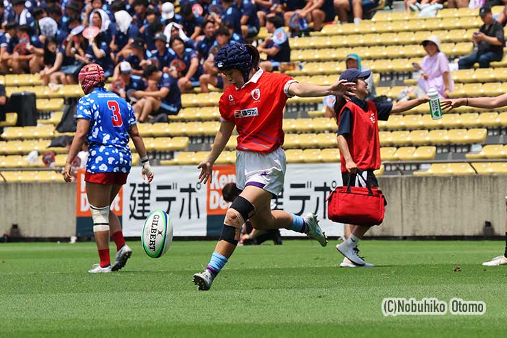 西舞衣子のコンバージョンは決まらず。対7-0リ