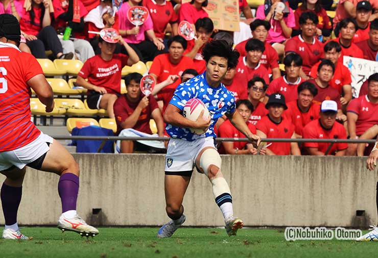 リーグ戦選抜WTB山川誠人(関東学院大)