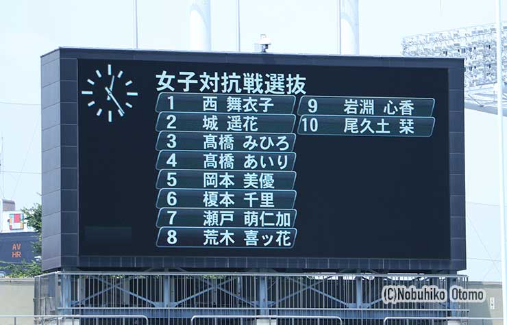 対抗戦メンバー