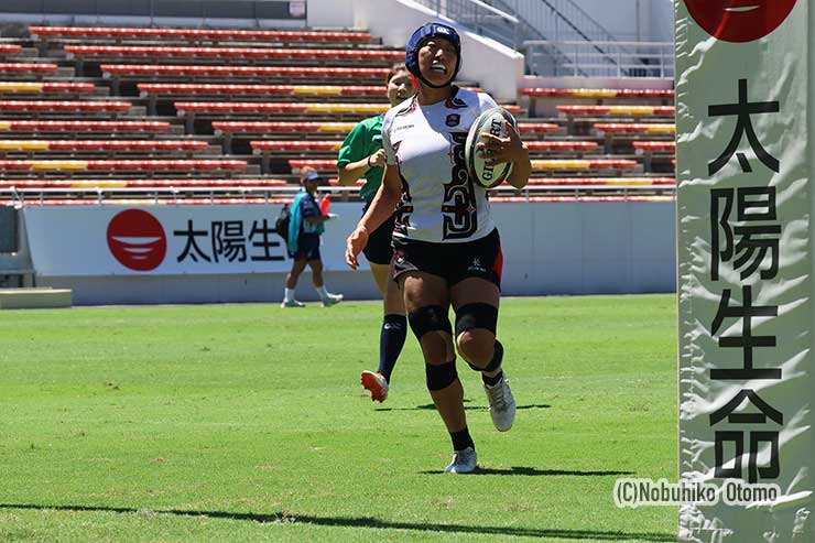 前半5分、ディアナ③三枝千晃先制トライ