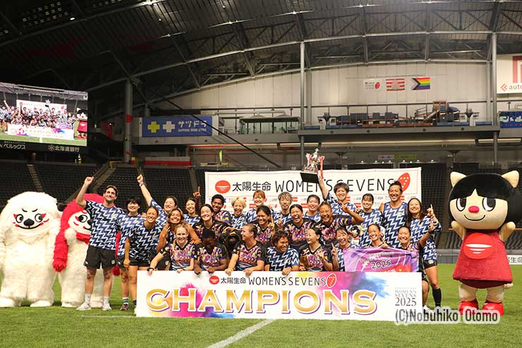 年間総合優勝に輝いたながとブルーエンジェルス