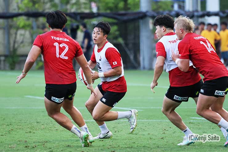 WTB竹之下仁吾、エディーHCによれば今日のセッションでのパフォーマンスが今までで一番よかったという