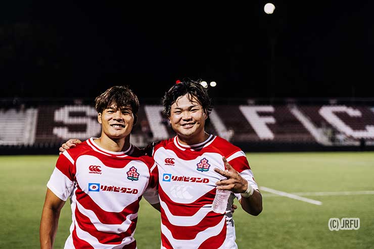 初キャップの木田と奥井