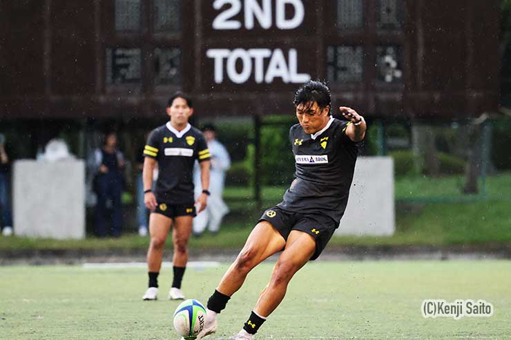 後半11分・青学・井上晴生のPG