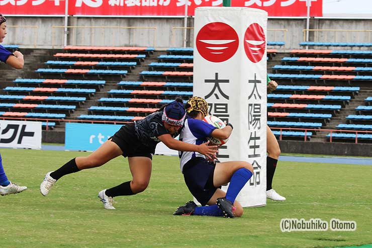 塩川がトライ