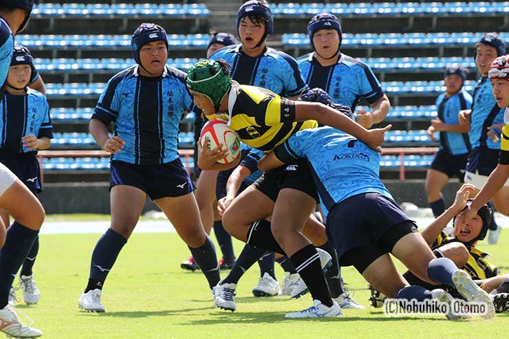 八戸9早狩夢希のトライ