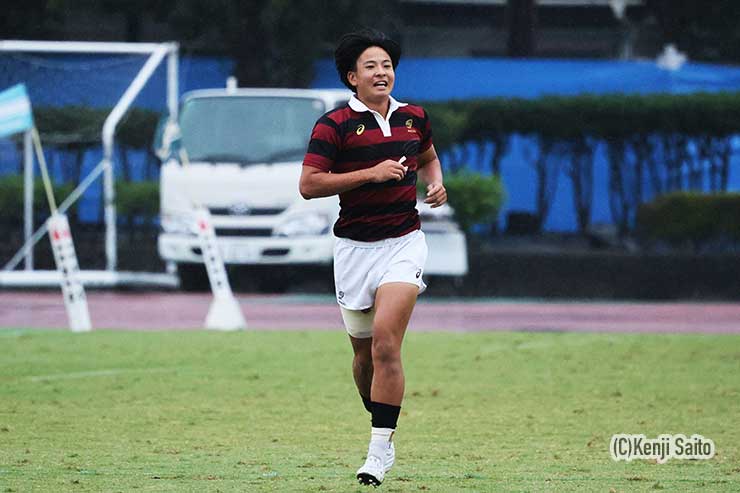 早稲田SO服部亮太の50-22が決まる.