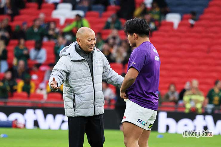 エディー・ジョーンズHCと佐藤健次