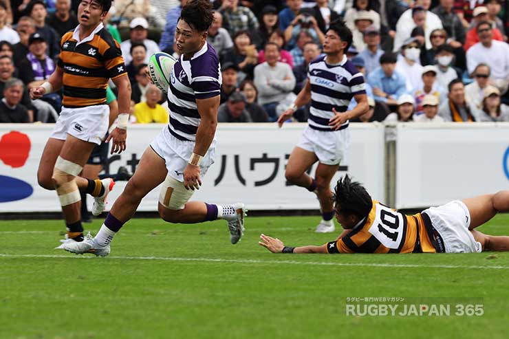 前半32分平翔大のトライ