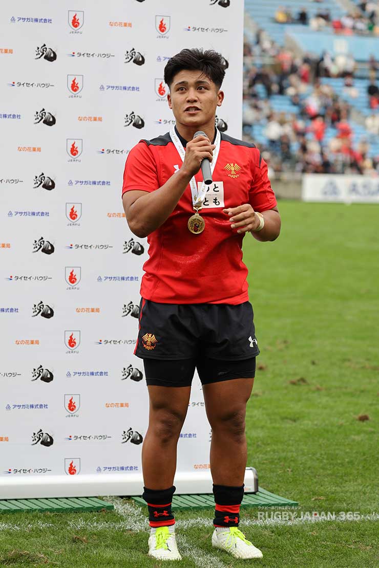 POMに選出された大町佳生