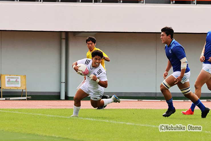 前半12分東洋⑨佐々木トライ