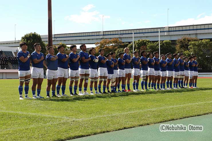 試合前の校歌・東海大
