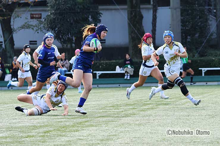 前半、アルテミ・スターズCTB片岡詩のブレイク