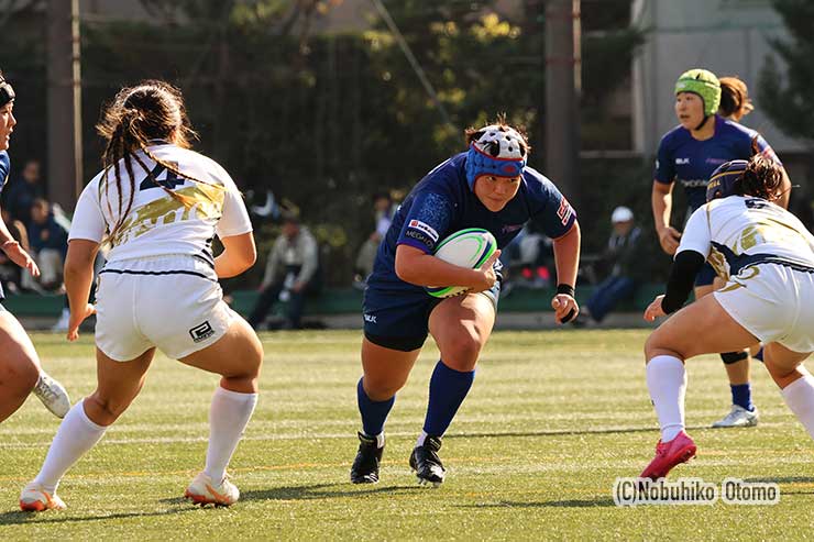 パワフルなプレーを披露したアルテミPR加藤幸子