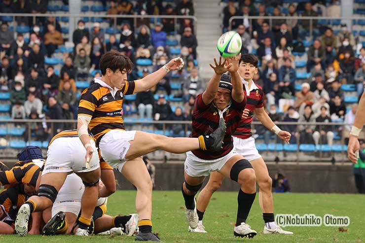 慶大SH橋本のボックスキック