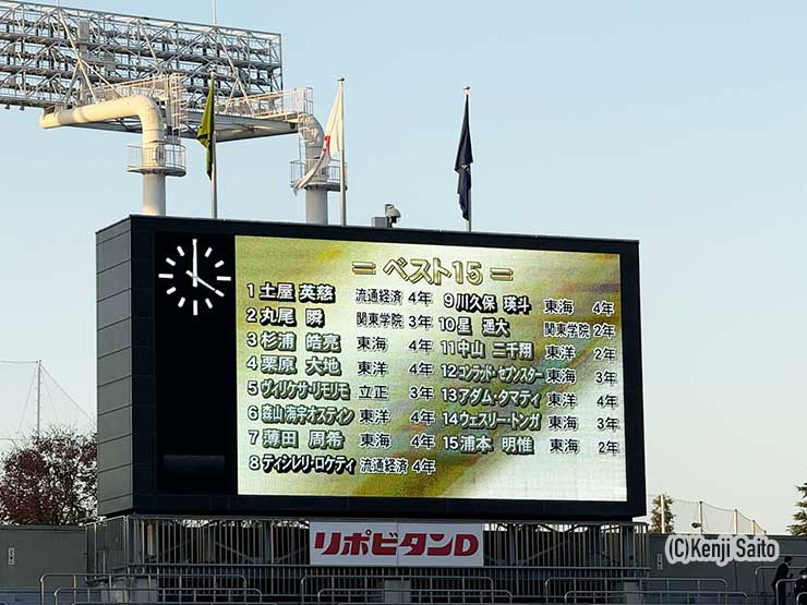 ベストフィフティーン