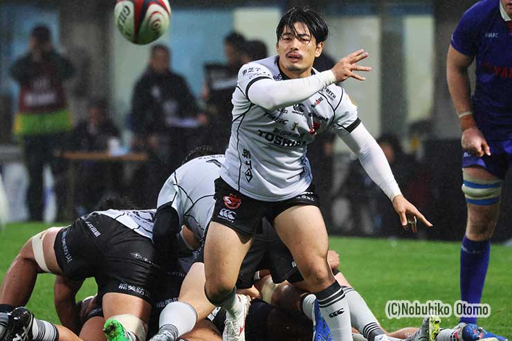 61分からピッチに入り』ディフェンスで奮闘したBL東京のSH高橋