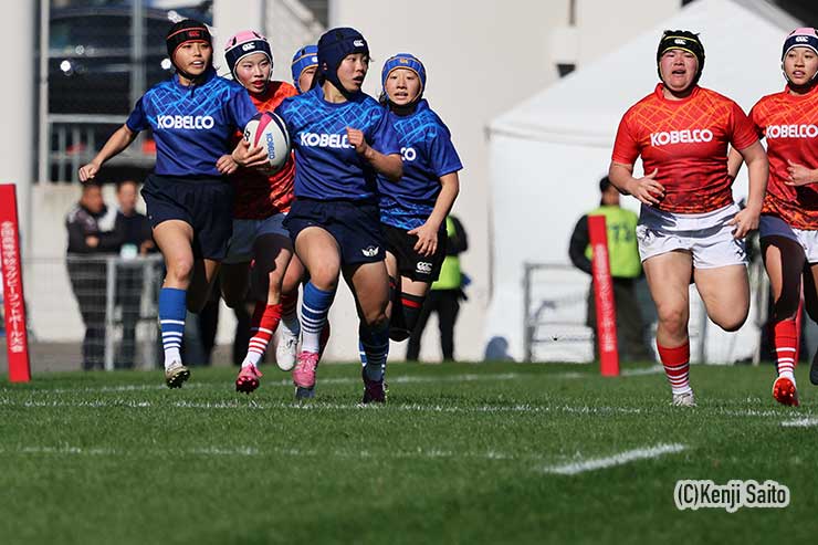 岩原華奈が突破するも…