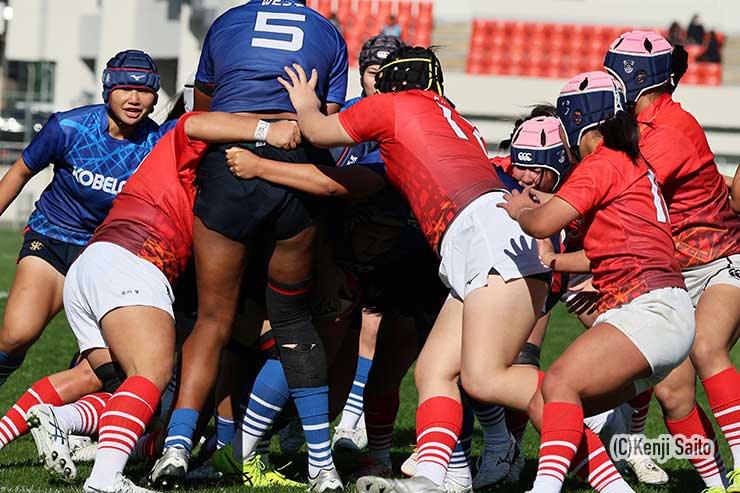 モールを押し込む西軍