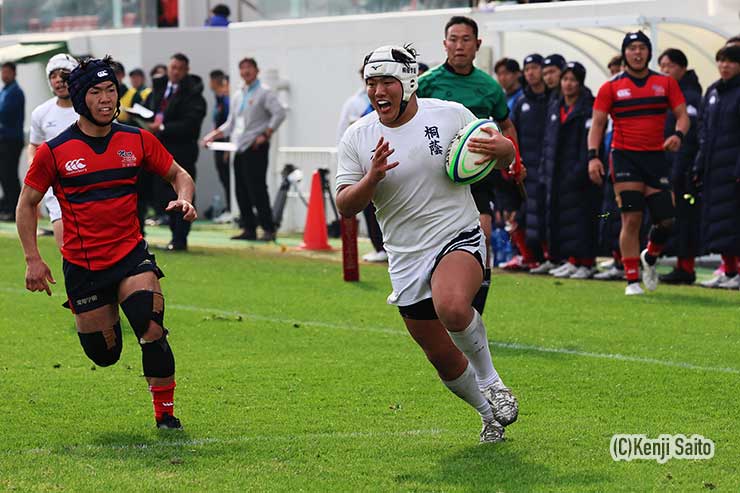 桐蔭HO堂園尚悟のトライ