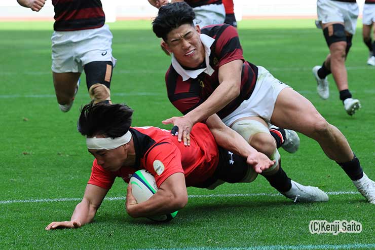 甲斐敬心のトライ