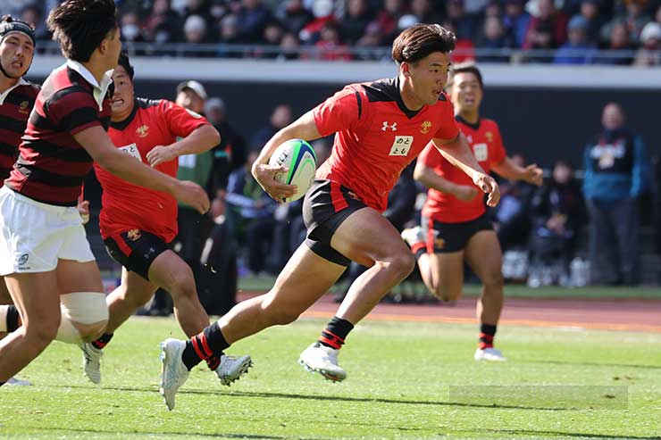 日隈太陽のトライで帝京が逆転