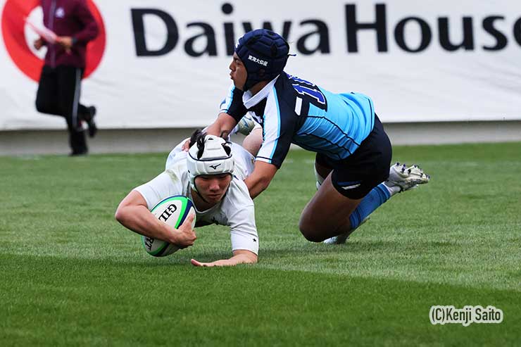 坪井悠がトライ