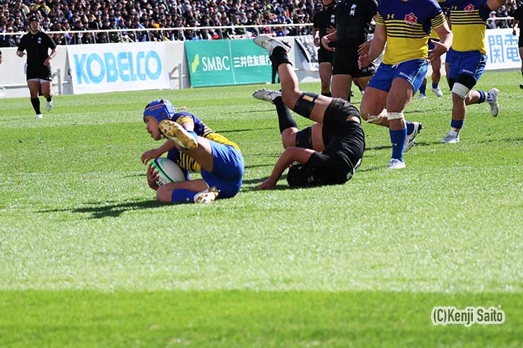 FB春藤大翔がグランディング