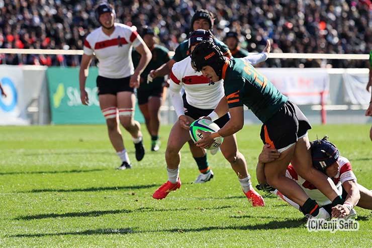 橋場のトライで逆転