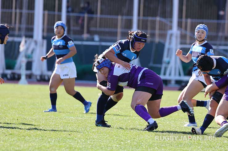 サクラフィフティーン、PR加藤幸子のタックル