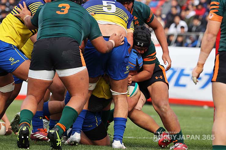 前半22分HO米本啓太朗のトライ