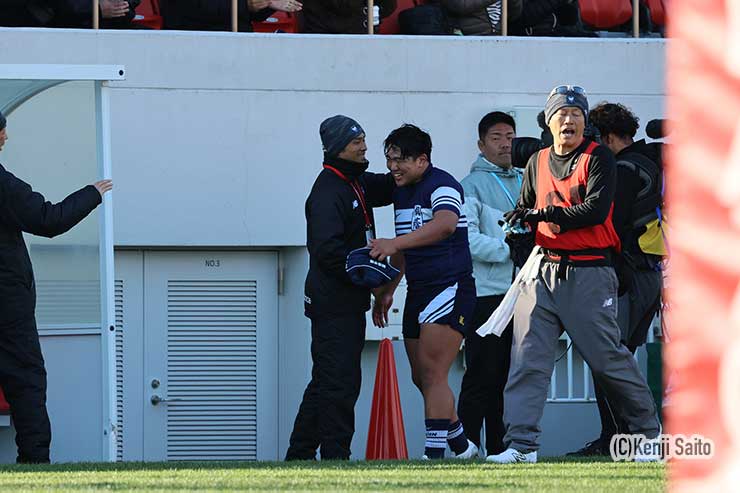 後半15分まで出場した堂園尚悟