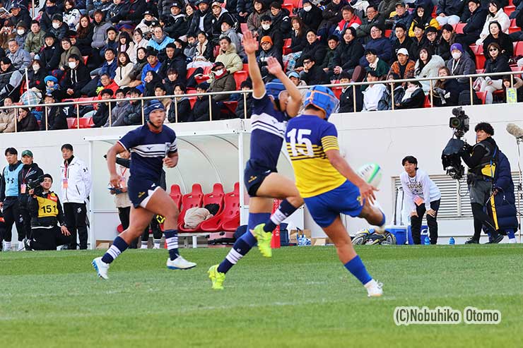 後半14分SO竹山史人のキックチャージ